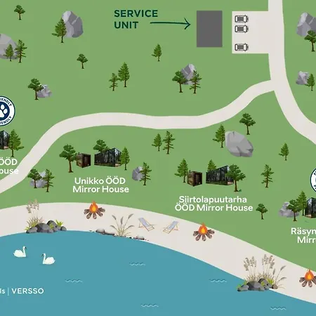 ööd Mirror At Versso Apartment *