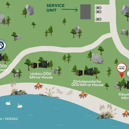 Oeoed Mirror At Versso Pyhtaa