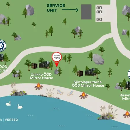 Appartement Oeoed Mirror At Versso Pyhtaa